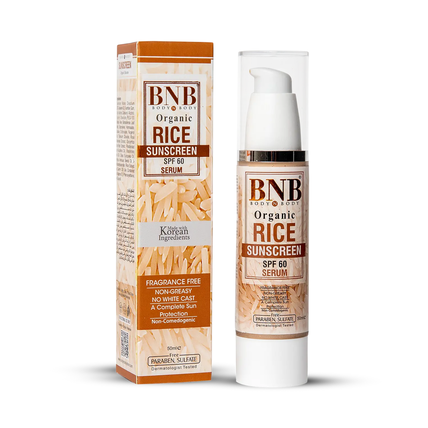 Rice Extract Sunscreen Serum SPF-60