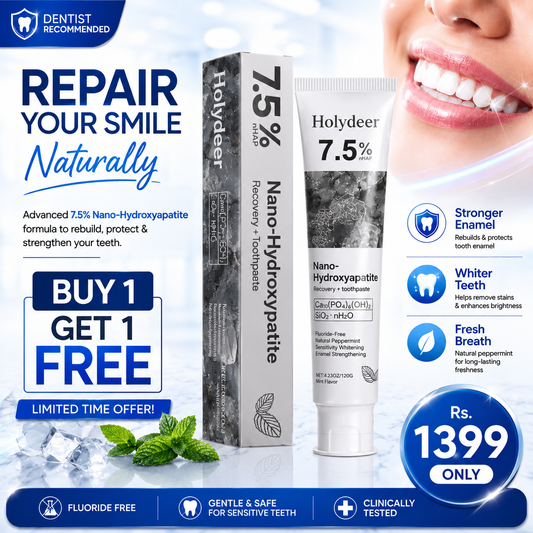 Holydeer 7.5% Nano-Hydroxyapatite Toothpaste