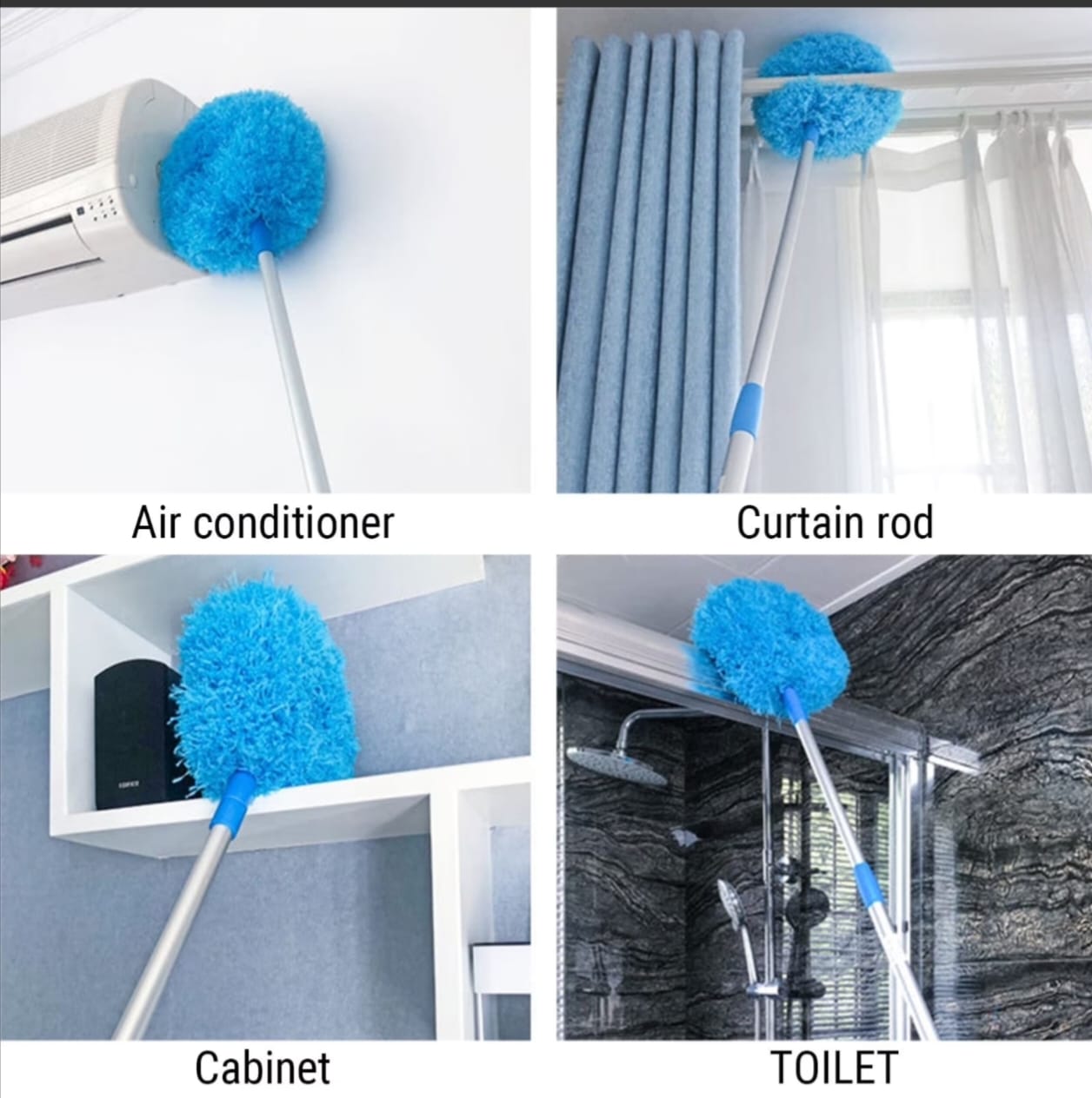 360° Extendable Fan Duster Cleaner