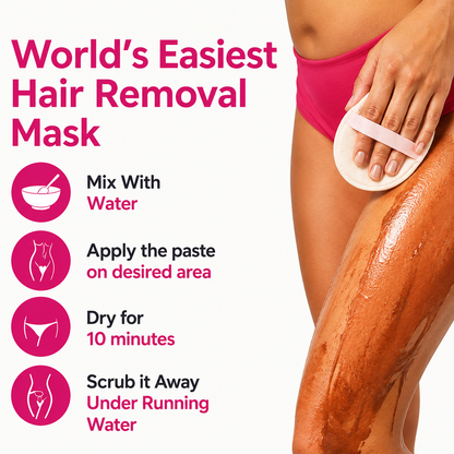 Mee Oow Mogra Hair Removal Powder - Pack of 3