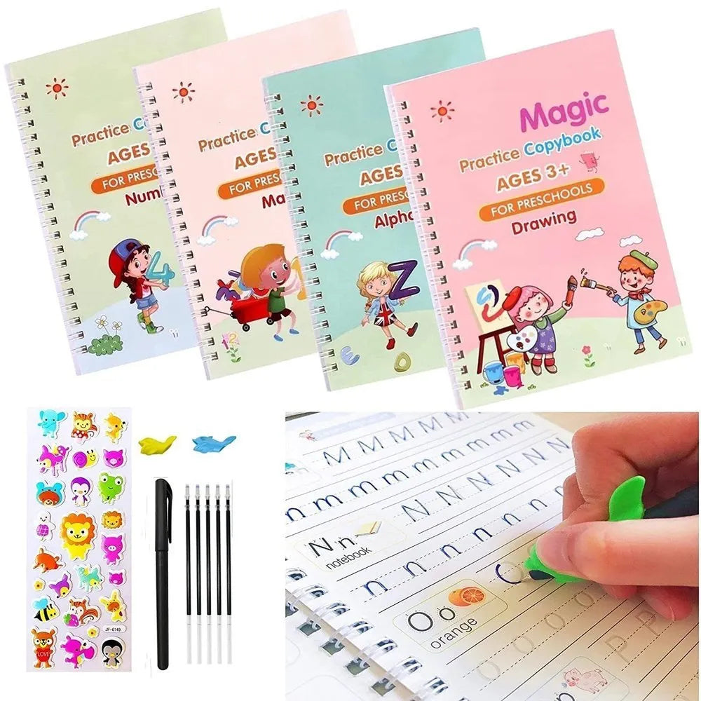 Magic Books Set: Write & Wipe (Copy)